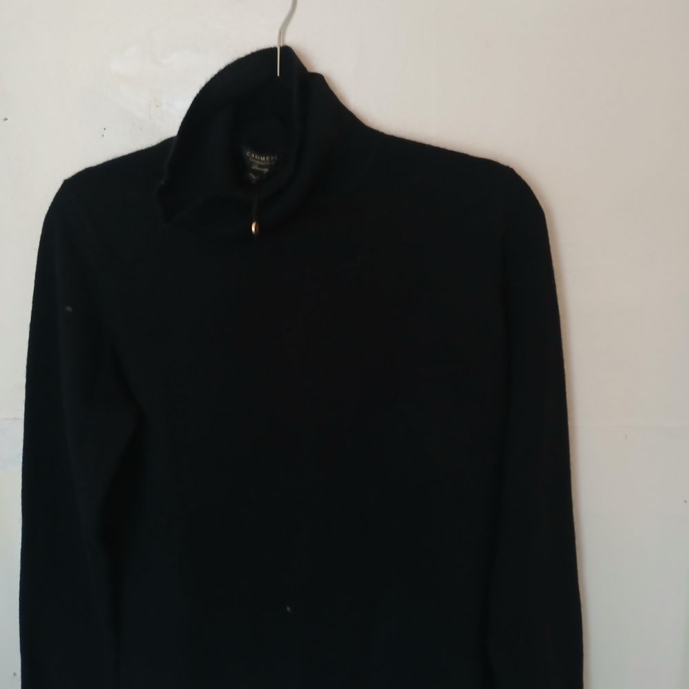 Charter Club Men's Turtleneck Sweater - Black